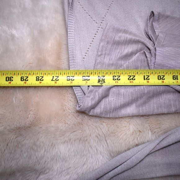 LINQ Los Angeles Open Front Cardigan Sweater Size Small - Picture 11 of 13